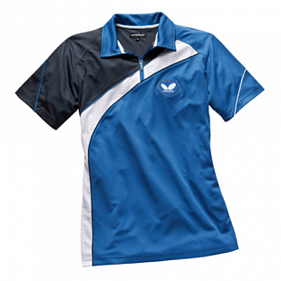 Рубашка теннисная Butterfly Kano blue