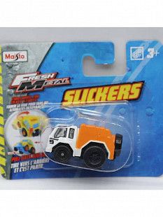 Машинка Maisto Slickers Garbage truck (15023) white