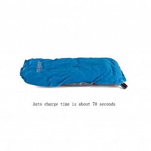 Подушка самонадувающаяся Naturehike Sponge Automatic Pillow Dark Blue