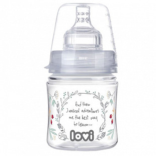 Бутылочка для кормления Lovi 120 мл (21/582) Transparent