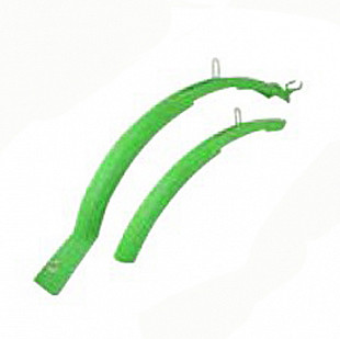 Крылья комплект Force Uni MTB-TREK (24-28") с расширением green 89903F