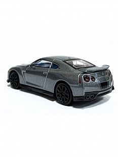 Машинка Bburago 1:43 Nissan GT-R (18-30000/18-30135) metallic silver