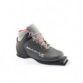 Ботинки лыжные Marax NN 75 Кожа MX-330 black/graphite