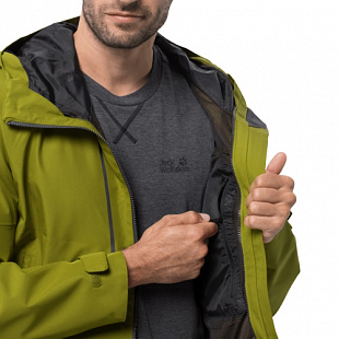 Куртка мужская Jack Wolfskin Skei Trail Jkt M eucalyptus green