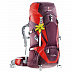 Рюкзак Deuter Act Lite 45+10 SL aubergine/fire