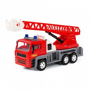 Машинка Полесье Алмаз пожарный автомобиль №1 86723 red (в сеточке)