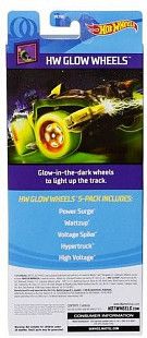 Набор машинок Hot Wheels HW Glow Wheels 5 шт. (1806 FKT66)