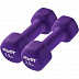 Набор гантелей неопреновых Starfit DB-201 2,5 кг violet