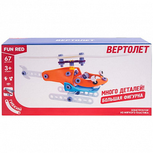 Конструктор гибкий Fun Red Вертолет FRCF005