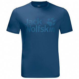 Майка мужская Jack Wolfskin Sierra T M indigo blue