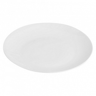 Тарелка обеденная Perfecto Linea Amato Crystal фарфоровая круглая 29-000270 270 мм
