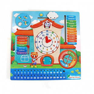 Обучающая доска Кошкин дом IG0255