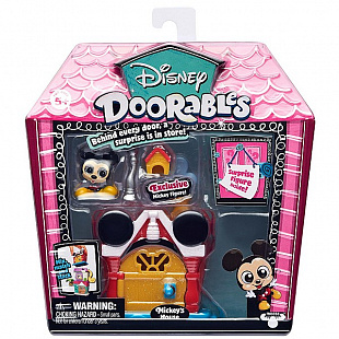 Мини-набор сюрприз Moose Disney Doorables 2 фигурки 69406