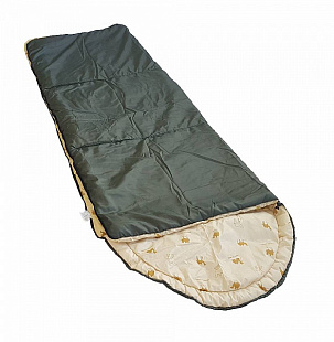 Спальный мешок туристический до -3 градусов Balmax (Аляска) Econom series khaki