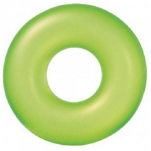 Круг надувной Intex Neon Frost 91 см 59262NP green