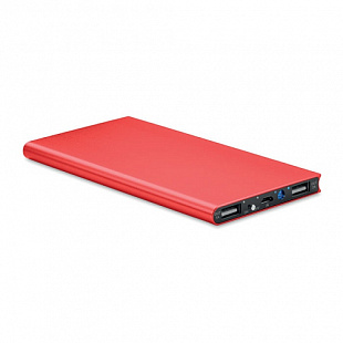 Power Bank POWERFLAT8 8000 мА/ч red MO8839-05