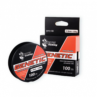 Леска Akara Genetic 100 м grey