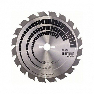 Диск пильный Bosch 300х30 мм 20 зубьев 2608640690