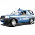 Коллекционная машина Bburago 1:24 Security Team Freelander Polizia (18-22037)