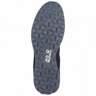 Кроссовки мужские Jack Wolfskin Woodland Vent Low M black / grey