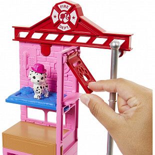 Игровой набор Barbie Пожарная (HRG55)