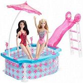 Игровой набор Barbie Бассейн CGG91