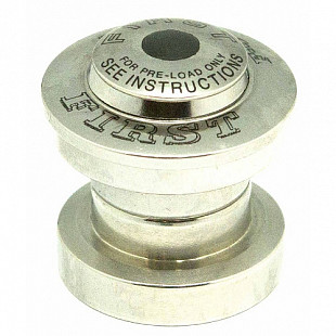 Рулевая колонка нерезьбовая First F-403STW 1-1/8" silver ZTB10597