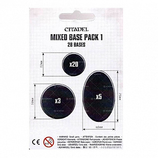 Набор подставок Games Workshop Warhammer Citadel Mixed Base Pack 1 66-19