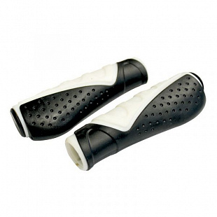 Ручки руля Clark`s Резиновые 130мм 3-461 Black/White