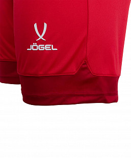 Шорты игровые детские Jogel DIVISION PerFormDRY Union Shorts red/dark red/white