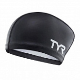 Шапочка для плавания TYR Long Hair Silicone Comfort Swim Cap LSCCAPLH/001 Black