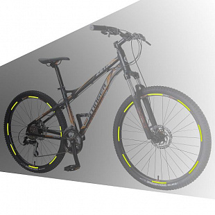 Светоотражатель STG 43017-Y, наклейки на обод Х82808