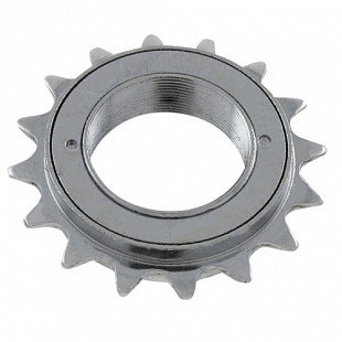 Кассета-трещетка M-Wave велосипедная для втулок Singlespeed 1/2x1/8" 16Т, серебристая 5-700136