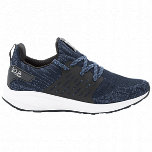 Полуботинки мужские Jack Wolfskin Coogee Knit Low M dark blue / ocean wave