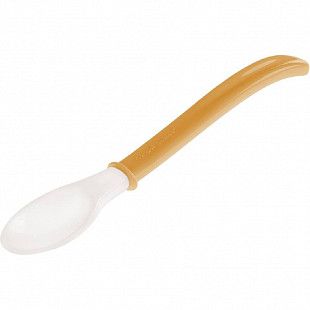 Ложка для кормления Canpol babies Силиконовая 5м+ (21/488_new) orange