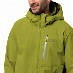 Куртка мужская Jack Wolfskin Keplar Trail Jacket M eucalyptus green
