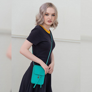 Сумка женская Ors Oro OMS-0181 turquoise