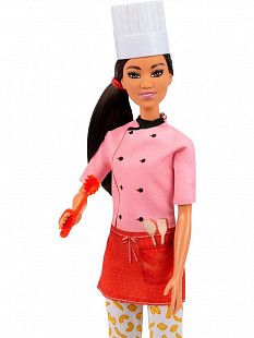 Кукла Barbie Кем быть Повар DVF50 GTW38