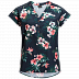 Рубашка женская Jack Wolfskin Victoria Tropical Shirt W midnight blue all over
