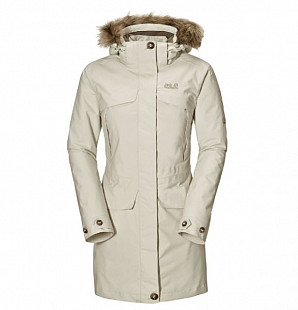 Пальто женское Jack Wolfskin White Rock Coat Women white