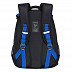 Рюкзак школьный GRIZZLY RB-056-1 /4 black/blue/grey