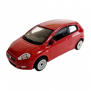 Машинка Bburago 1:43 Fiat Grande Punto (18-30000/18-30224) red