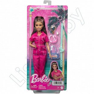Кукла Barbie В модном розовом комбинезоне (HPL75 HPL76)