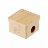 Коробка распаячная Юпитер ОП 65х65х50мм pine JP7113-10