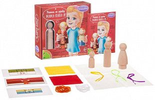 Роспись по дереву Bondibon Забавная семейка ВВ1465