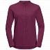 Рубашка женская Jack Wolfskin Victoria Roll-Up Shirt W wild berry