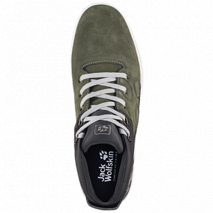 Ботинки мужские Jack Wolfskin Auckland Mid M grape leaf