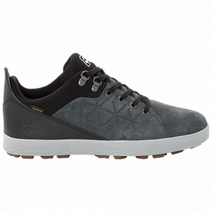 Полуботинки мужские Jack Wolfskin Auckland Texapore Low M ebony / black