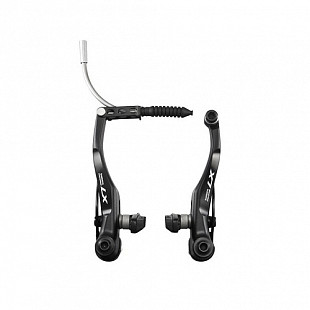 Тормоз Shimano V-brake BR-T670 Deore LX, задний, black ABRT670RX41ML