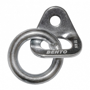 Шлямбурное ухо с кольцом Vento нержавейка